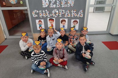 Super chłopaki w Przedszkolu w Jerce
