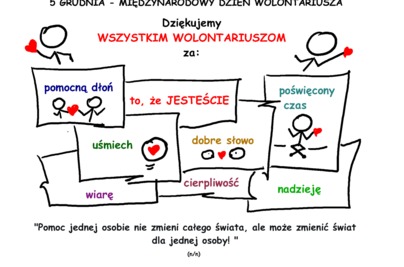 Życzenia dla wszystkich Wolontariuszy!
