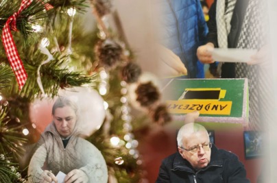 Słodycze i wróżby dla Mieszkańców Domu Pomocy Społecznej w Mościszkach 