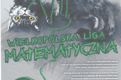 Matematyczny konkurs korespondencyjny Wielkopolska Liga Matematyczna Juniorów