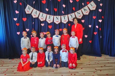 Walentynki w Przedszkolu Samorządowym w Jerce