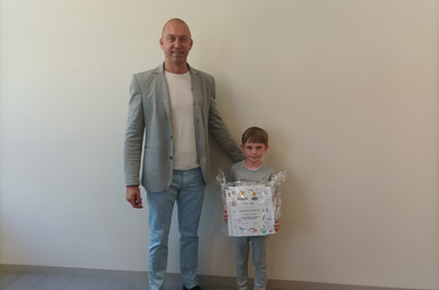 Laureat I miejsca w Gminnym Konkursie Recytatorskim