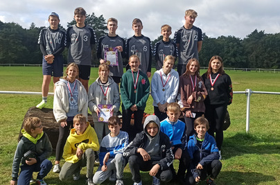 Mistrzostwa Powiatu Kościańskiego w sztafetowych biegach przełajowych