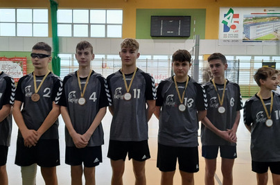 Mistrzostwa Gminy w siatkówce chłopców.