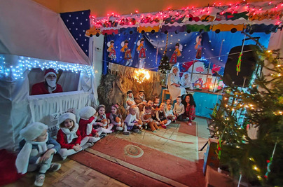 ,,Jasełka pt. My aniołki tutaj w niebie