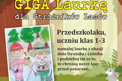 Giga laurka dla Strażników Lasów