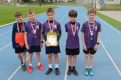 Wicemistrzowie powiatu w lekkiej atletyce