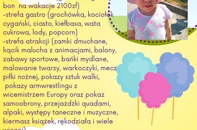 Piknik charytatywny dla Marcelinki