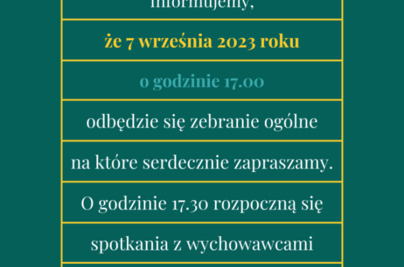 Zebranie z rodzicami