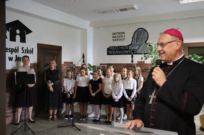 Wizyta biskupa Archidiecezji Poznańskiej