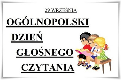 Ogólnopolski Dzień Głośnego Czytania 