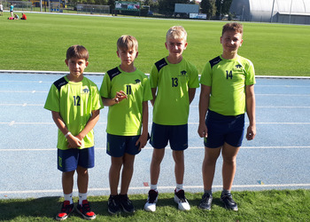 Antoni Górka, Olivier Adamski, Antoni Bartkowiak i Maciej Tomaszewski