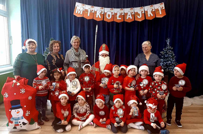 Mikołajki w Przedszkolu z udziałem KGW Jerka