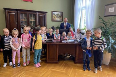 Wycieczka do Starostwa Powiatowego w Kościanie