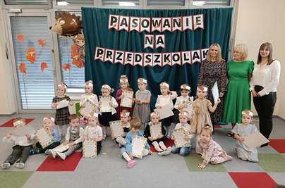 „Jeżyki” uroczyście pasowane na przedszkolaków 