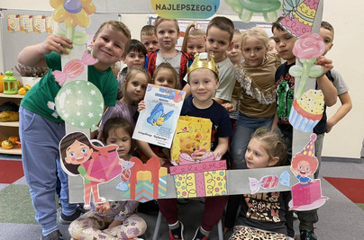 Listopadowi solenizanci w przedszkolu