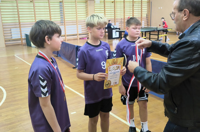 Mistrzostwa Powiatu Kościańskiego w Drużynowym Tenisie Stołowym Chłopców – Klasy 4–6