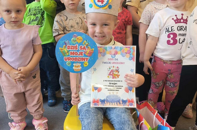Urodzinki przedszkolaków