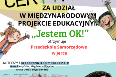 Podsumowanie Projektu „Jestem OK!” 
