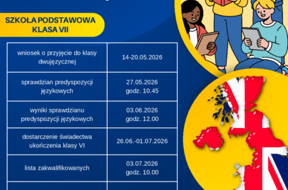 Rekrutacja do klasy siódmej dwujęzycznej