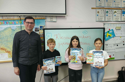 Konkurs Pięknego Czytania w klasie 2b